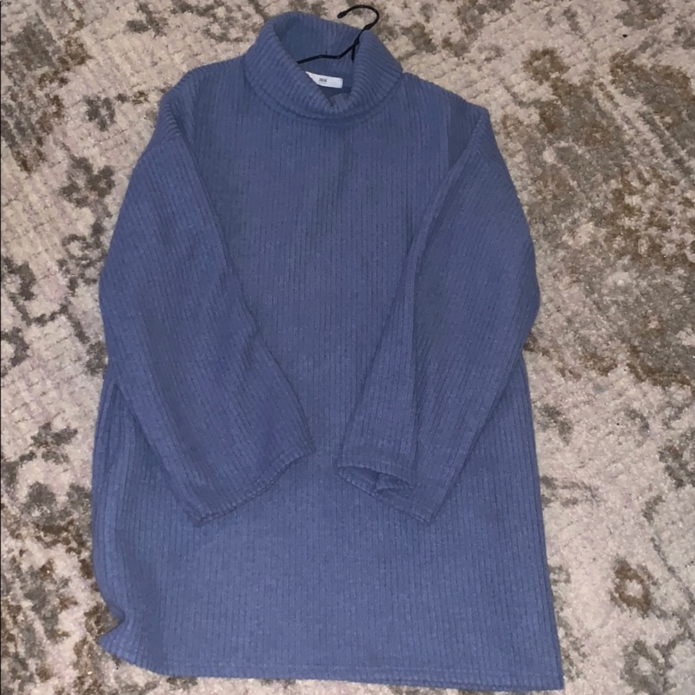 Oversize sweater turtleneck
